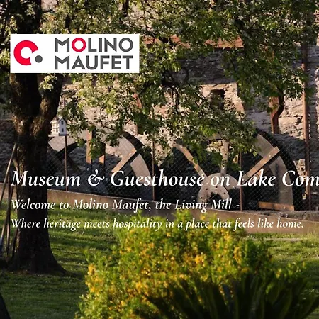 Apartament Alle Macine - Heritage In Molino Maufet Watermill - View Balcony Colico